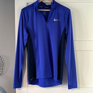 Nike Element Dri-Fit Quarter Zip Running Jacket Medium